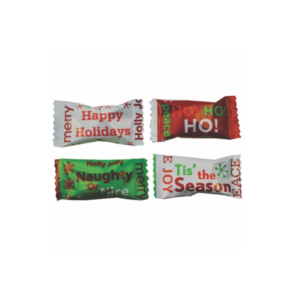HOLIDAY Mints With Seasonal Wrapper